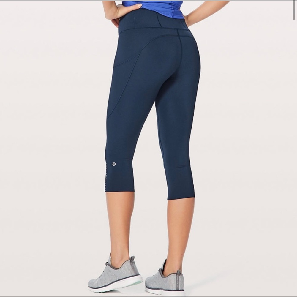Lululemon Fast and Free Crop Leggings